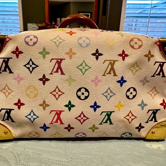 LOUIS VUITTON Monogram Multicolor Speedy 30 White - Picture 5 of 9